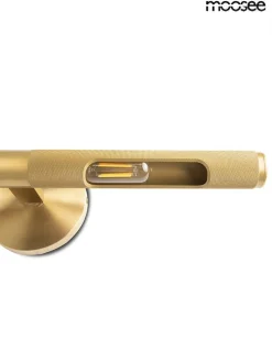 Minimalistyczny złoty kinkiet MOOSEE lampa ścienna CRUDO złota (MSE1501100558) - Moosee