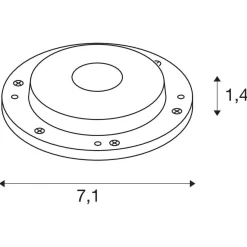 Moduł LED SMALL PLOT Module (1006171) - SLV