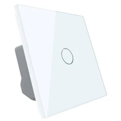 Moduł pojedynczego włącznika dzwonkowego z pojedynczym białym panelem szklanym (VL-C701B-61) LIVOLO