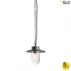 MOLAT E27 wisząca, antracyt, max. 60W, IP44 - żyrandol