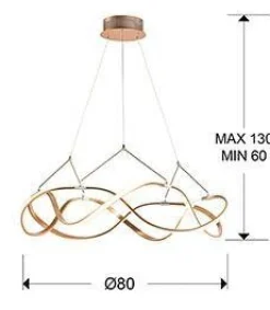 Molly lampa wisząca ø80 (763967) - Schuller