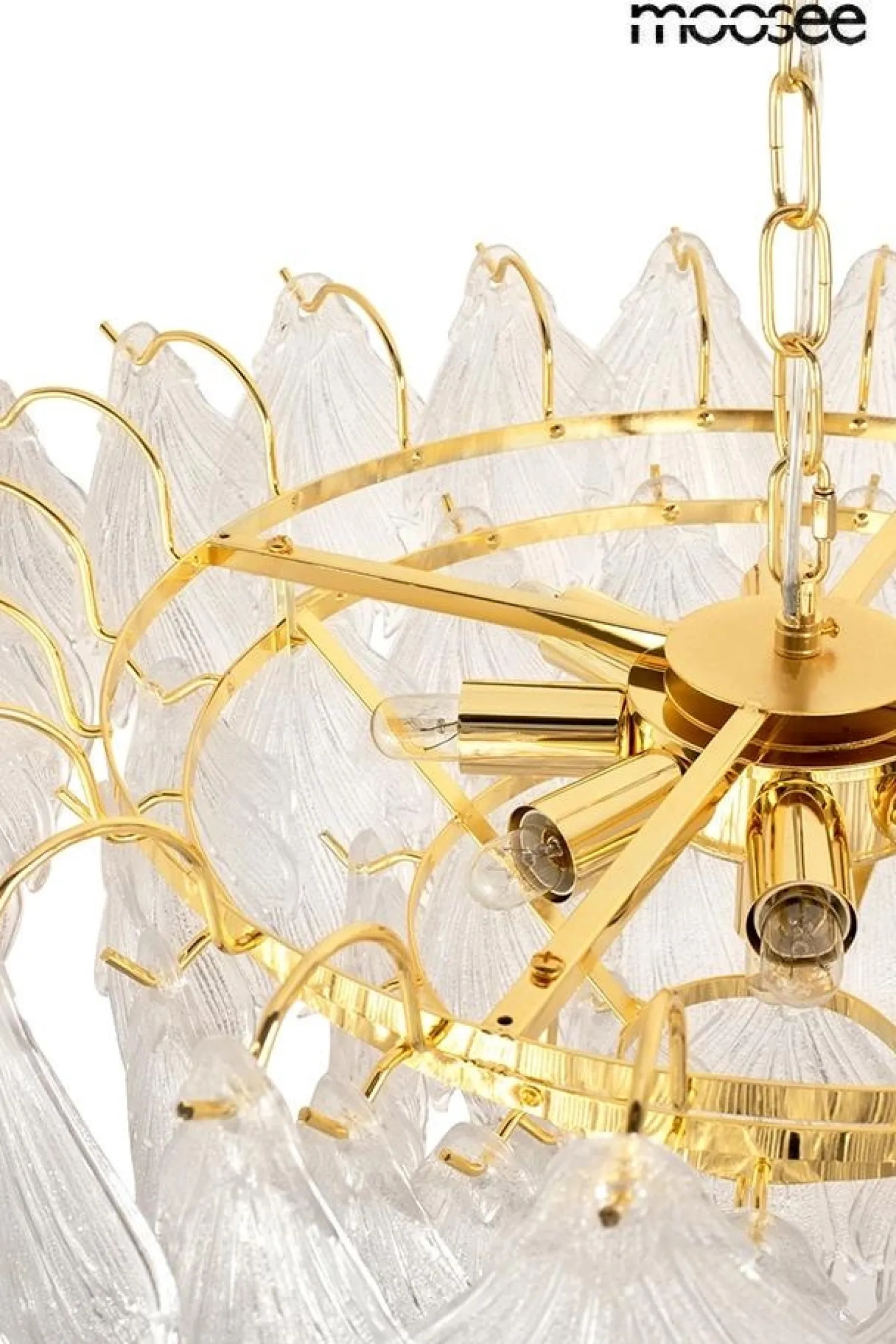 MOOSEE ekskluzywna lampa wisząca CLARA 60 złota (MSE1501100560) - Moosee