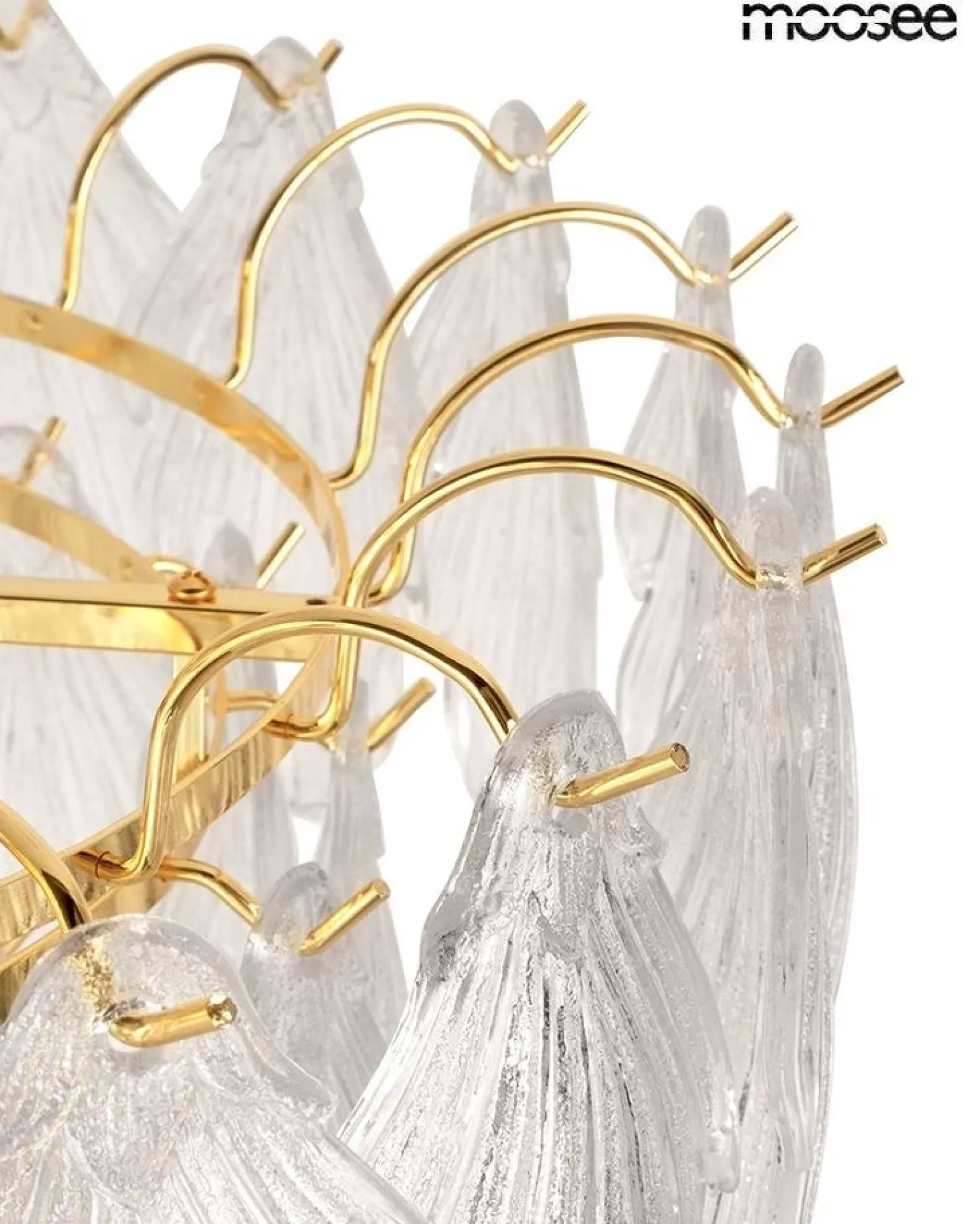 MOOSEE ekskluzywna lampa wisząca CLARA 60 złota (MSE1501100560) - Moosee
