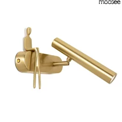MOOSEE lampa ścienna BOY TUBE R złota (MSE1501100479) - Moosee