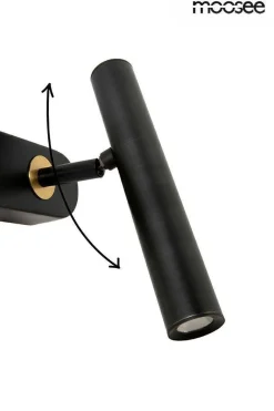 MOOSEE lampa ścienna BOY TUBE R czarna (MSE1501100480) - Moosee