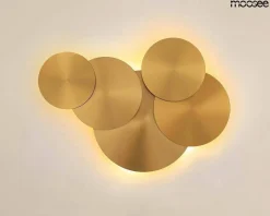 MOOSEE lampa ścienna SCUDO złota (MSE1501100148) - Moosee