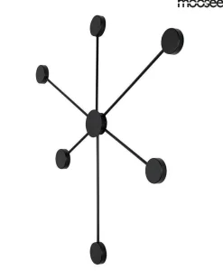 MOOSEE lampa ścienna SHADOW 6 CLOSE czarna (MSE010100247) - Moosee