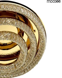 MOOSEE lampa sufitowa / plafon SAVOY 3 złota (MSE1501100531) - Moosee