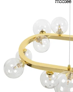MOOSEE lampa wisząca ALURE OVAL 120 złota (MSE1501100551) - Moosee
