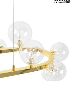 MOOSEE lampa wisząca ALURE OVAL 120 złota (MSE1501100551) - Moosee