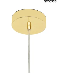 MOOSEE lampa wisząca ALURE OVAL 120 złota/mleczna (MSE1501100605/MILK) - Moosee