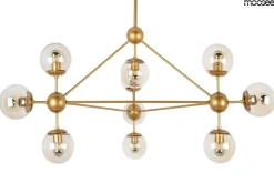 MOOSEE lampa wisząca ASTRIFERO 10 złota / bursztynowa (MSE010100182) - Moosee
