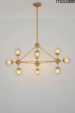 MOOSEE lampa wisząca ASTRIFERO 10 złota / bursztynowa (MSE010100182) - Moosee