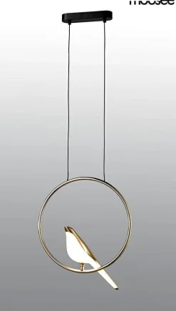 MOOSEE lampa wisząca BIRD złota (MSE010100293) - Moosee