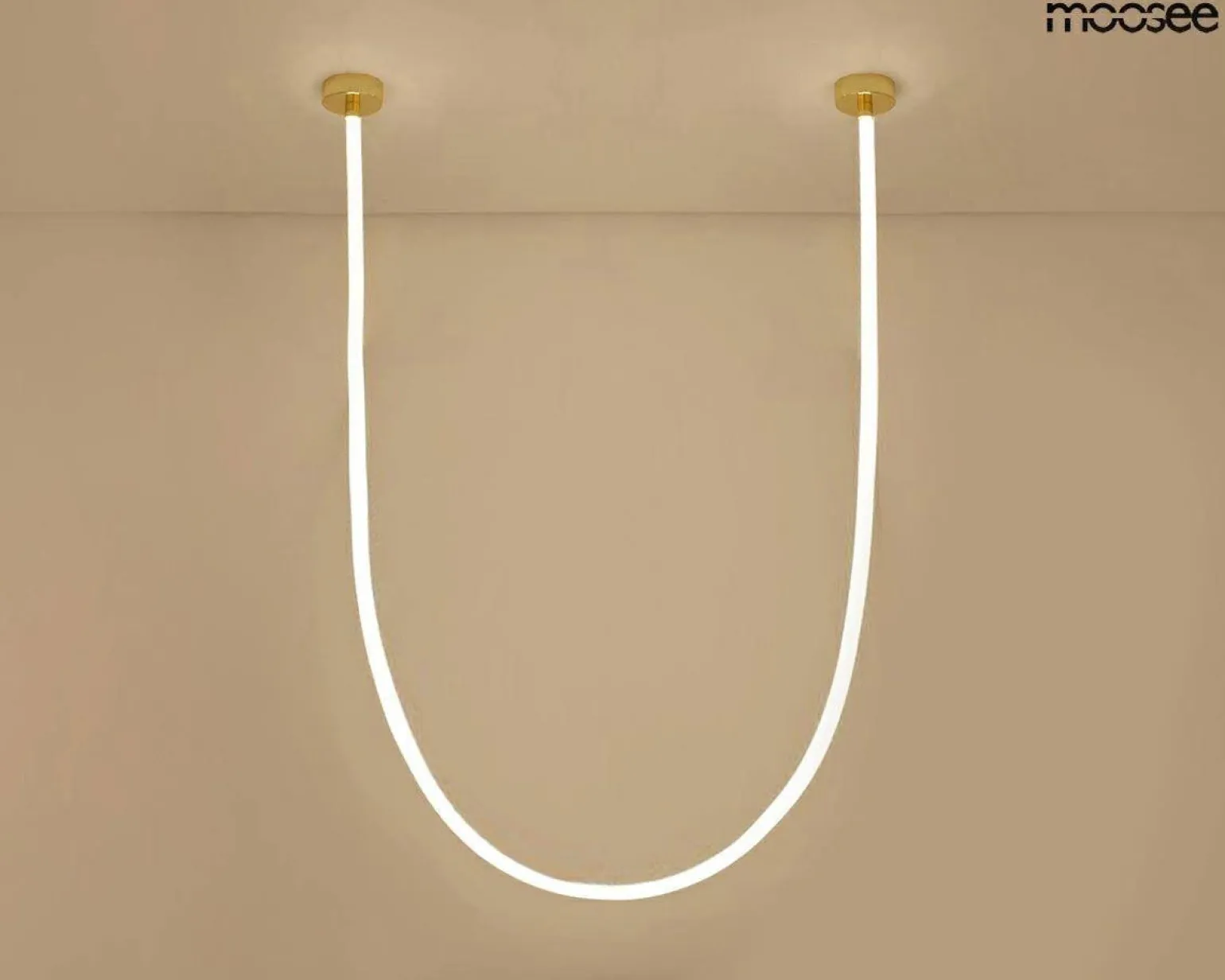 MOOSEE lampa wisząca LASSO 500 Smart złota (MSE1501100443) - Moosee