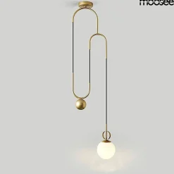 MOOSEE lampa wisząca LIFT złota (MSE010100310) - Moosee