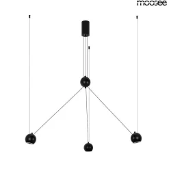 MOOSEE lampa wisząca OCTO 3 czarna (MSE1501100491) - Moosee