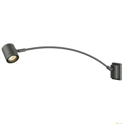 MYRA DISPLAY, lampa ścienna outdoor, QPAR51, IP55, antracyt, łukowato wygięta, maks. 50W (233135) - SLV