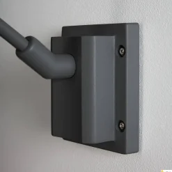 MYRA DISPLAY, lampa ścienna outdoor, QPAR51, IP55, antracyt, łukowato wygięta, maks. 50W (233135) - SLV