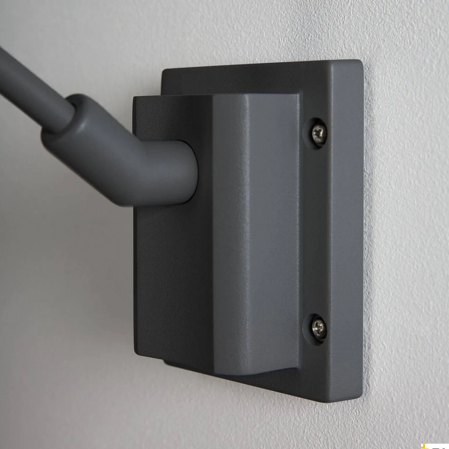 MYRA DISPLAY, lampa ścienna outdoor, QPAR51, IP55, antracyt, łukowato wygięta, maks. 50W (233135) - SLV