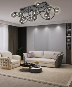 NANCY - Lampa sufitowa 12-pł. (9014-1205) - Aviano Lighting