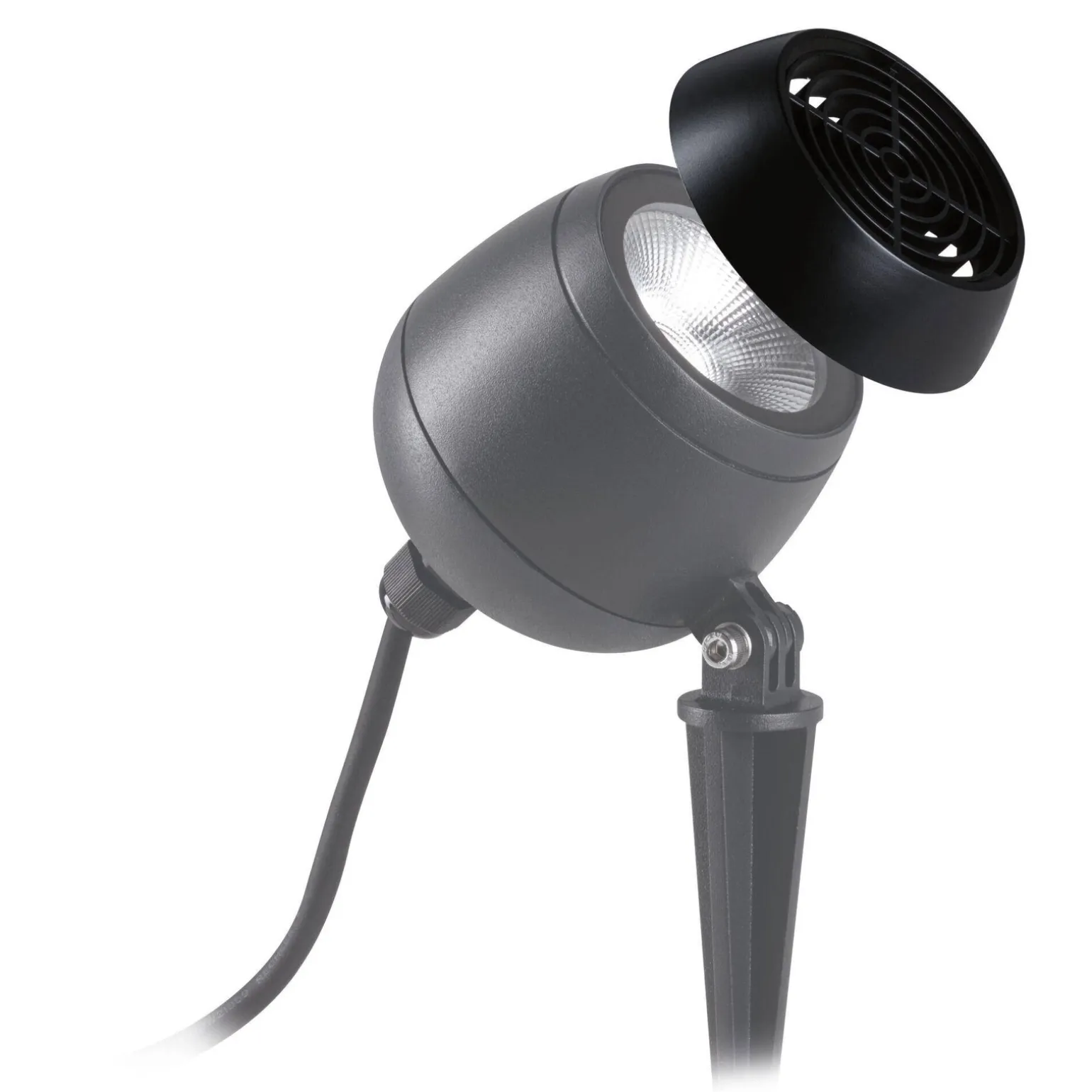 Nasadka antyodblaskowa KIKOLO antracyt metal (PL94779) - PAULMANN