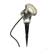 NAUTILUS SPIKE, lampa wbijana w grunt outdoor, QPAR51, IP55, stal nierdzewna, maks. 35W, z przewodem 1,5m i wtyczką (229740) - SLV