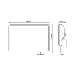 Naświetlacz LED 30W 3000lm 5000K (EKN9015) - Eko-Light