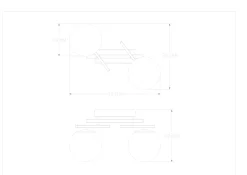NEBULA LAMPA SUFITOWA NIKIEL/NICKEL (MS223121-SN) - Zuma Line