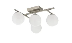 NEBULA LAMPA SUFITOWA NIKIEL/NICKEL (MS223141-SN) - Zuma Line