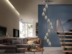 Nebula lampa wisząca 12L (584541) - Schuller