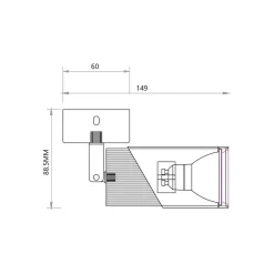 NEO BLACK GOLD SPOT 1xGU10 (ML0280) - Milagro