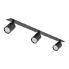 NEX BLACK 3XGU10 LAMPA SUFITOWA PODTYNKOWA (10800) - TK Lighting
