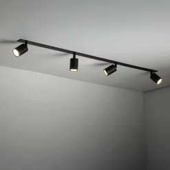 NEX BLACK 4XGU10 LAMPA SUFITOWA PODTYNKOWA (10801) - TK Lighting