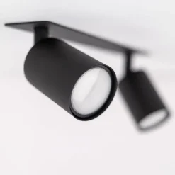 NEX BLACK 2XGU10 LAMPA SUFITOWA PODTYNKOWA (10799) - TK Lighting