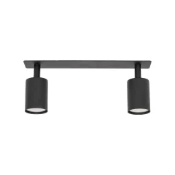 NEX BLACK 2XGU10 LAMPA SUFITOWA PODTYNKOWA (10799) - TK Lighting