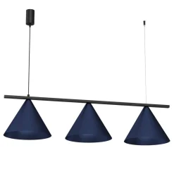 Niebieska lampa nad stół CAPITAL 3XGX53 (MLP1532) - Milagro
