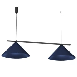 Niebieska lampa nad stół CAPITAL 2XGX53 (MLP1531) - Milagro