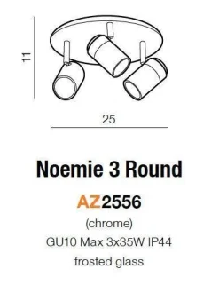 Noemie 3 round (AZ2556) Azzardo