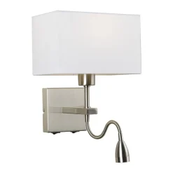 Norte (WL-1122-2-BL-SN-RC-WH) - Italux