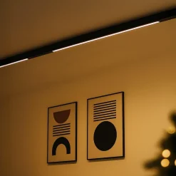 Nowoczesna cienka lampa do szyny Magnetic track line 5mm 20W 4000K (ML2153) - Milagro