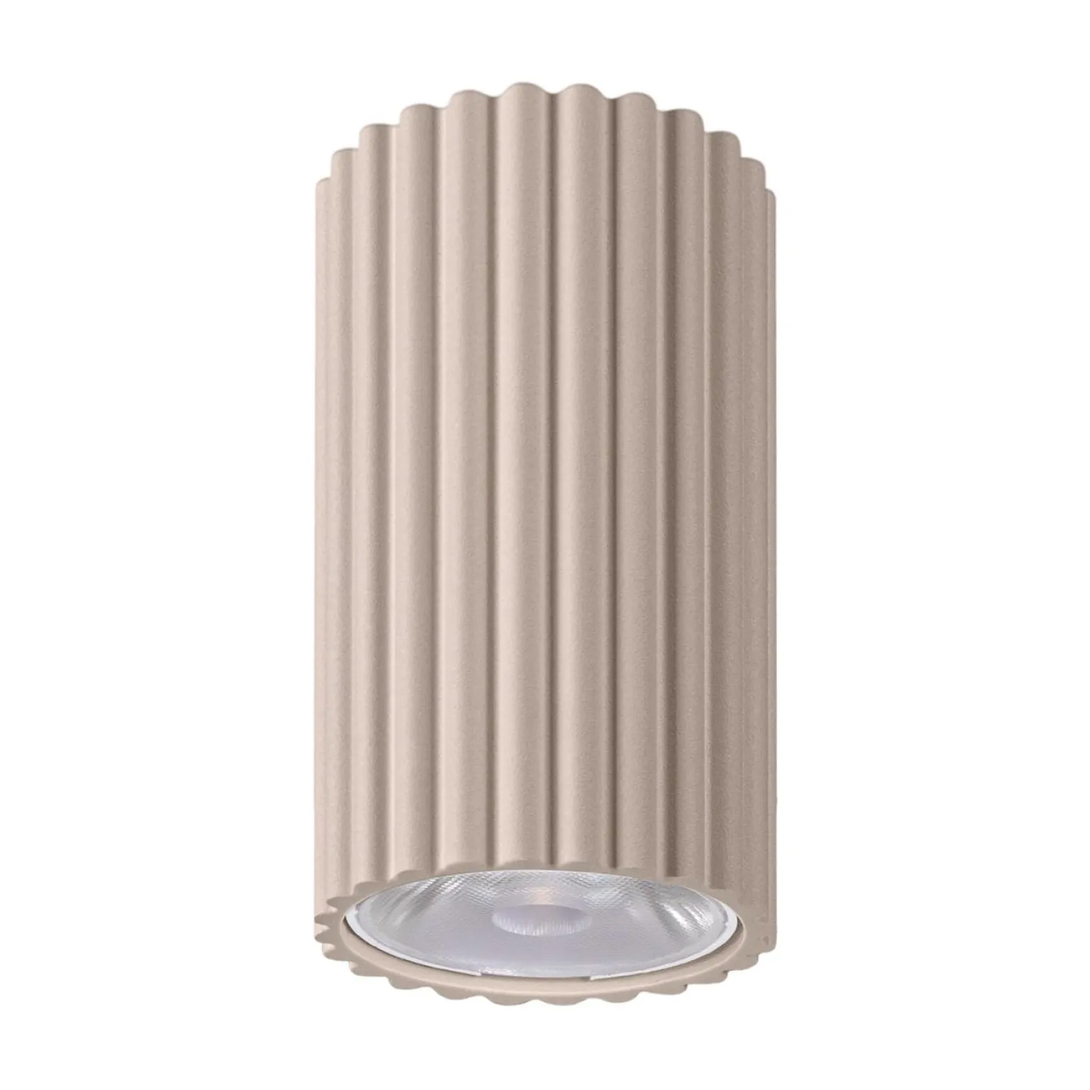 Nowoczesna lampa na sufit IVAR taupe LED 4000K (TH.643) - Thoro Lighting