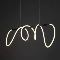 Nowoczesna lampa nad stół FLEXI LED BLACK 45 W (18007) - TK Lighting