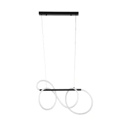 Nowoczesna lampa nad stół FLEXI LED BLACK 36 W (18006) - TK Lighting