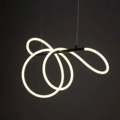 Nowoczesna lampa nad stół FLEXI LED BLACK 36 W (18006) - TK Lighting