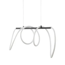 Nowoczesna lampa nad stół FLEXI LED BLACK 36 W (18006) - TK Lighting