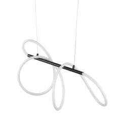 Nowoczesna lampa nad stół FLEXI LED BLACK 36 W (18006) - TK Lighting