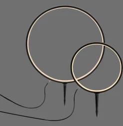 Nowoczesna lampa stojąca zewnętrzna ZIRKULU 1x19510-18, 1x19511-18 (1951X-SET) - Paul Neuhaus