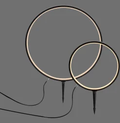 Nowoczesna lampa stojąca zewnętrzna ZIRKULU 1x19510-18, 1x19511-18 (1951X-SET) - Paul Neuhaus