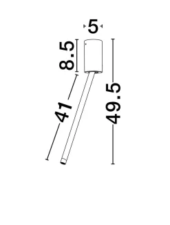 Nowoczesna lampa sufitowa ABAPO (LE44697) - Luces Exclusivas